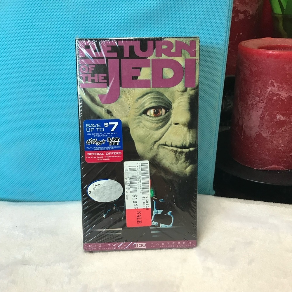 Collectible Star Wars Return of the Jedi (VHS, 1995) Original Trilogy New Sealed
